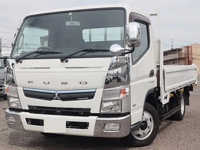 三菱 キャンター 小型 平ボディ 床鉄板 TPG-FEB50の中古トラック画像1
