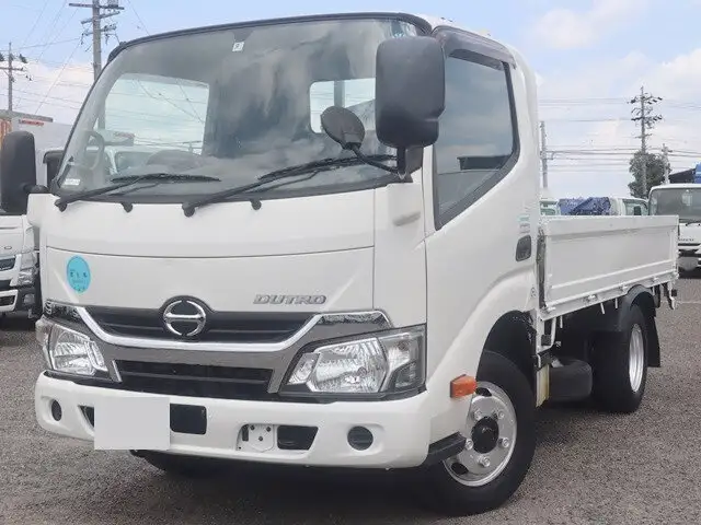 日野 デュトロ 小型 平ボディ 床鉄板 TKG-XZC605Mの中古トラック画像1