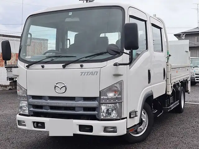マツダ タイタン 小型 平ボディ Wキャブ パワーゲート の中古トラック【車両No.149210】