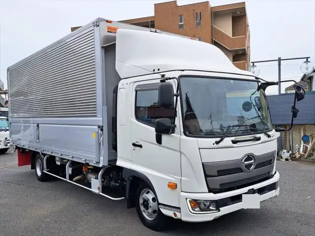 日野 レンジャー 中型/増トン ウイング エアサス ベッドの中古トラック画像2