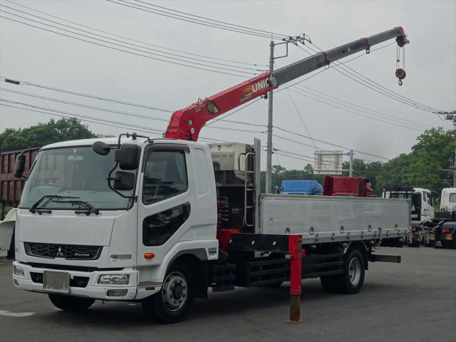 三菱 ファイター 中型/増トン クレーン付 ワイド QKG-FK62FZ