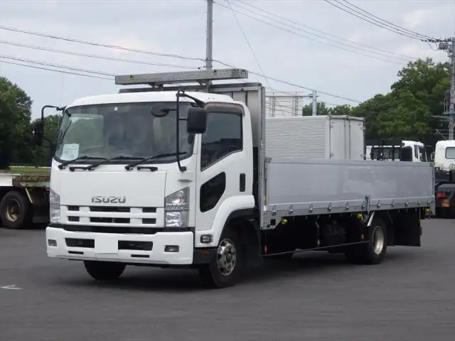 いすゞ フォワード 中型/増トン 平ボディ アルミブロック エアサスの中古トラック画像1
