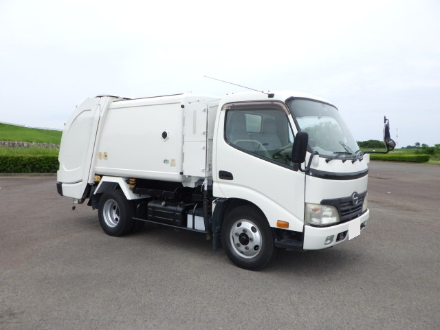 日野 デュトロ 小型 パッカー車 巻き込み式 回転ダンプ式｜画像2