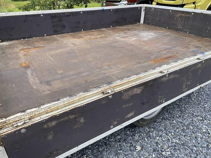 三菱 キャンター 小型 クレーン付 床鉄板 4段｜画像4