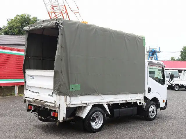 日産 アトラス 小型 平ボディ 幌 パワーゲートの中古トラック画像3