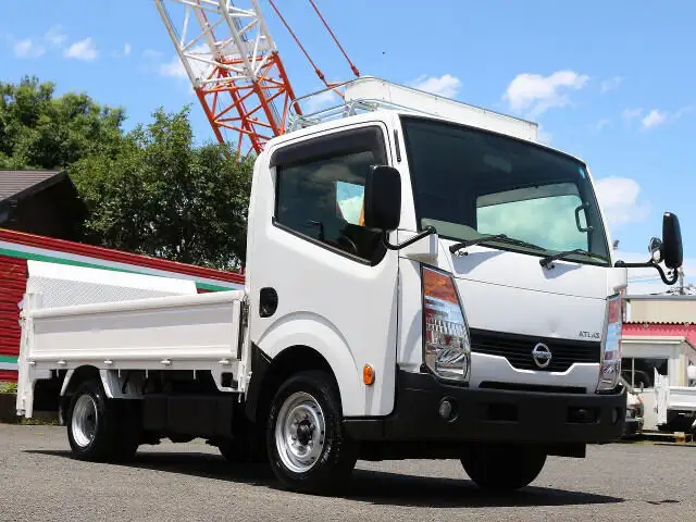 日産 アトラス 小型 平ボディ パワーゲート CBF-SQ2F24の中古トラック画像2