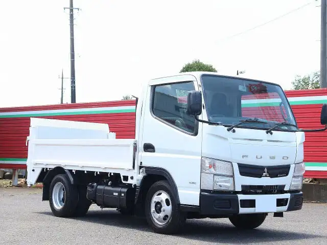 三菱 キャンター 小型 平ボディ パワーゲート TKG-FBA20の中古トラック画像2
