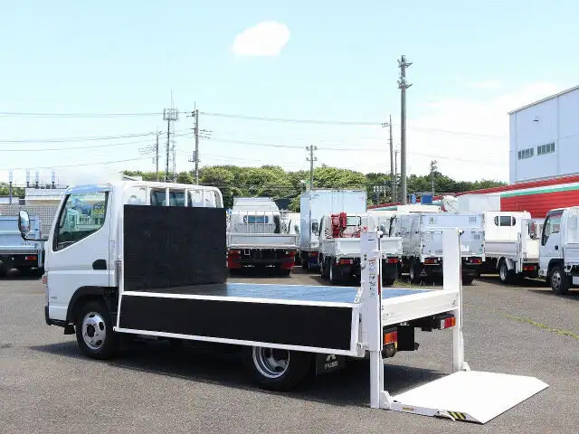 三菱 キャンター 小型 平ボディ パワーゲート TKG-FBA20の中古トラック画像8