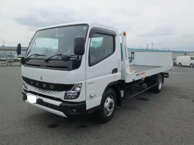 三菱 キャンター 小型 車両重機運搬 ラジコン ウインチの中古トラック画像1