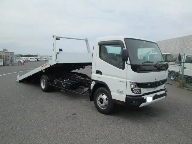 三菱 キャンター 小型 車両重機運搬 ラジコン ウインチの中古トラック画像3