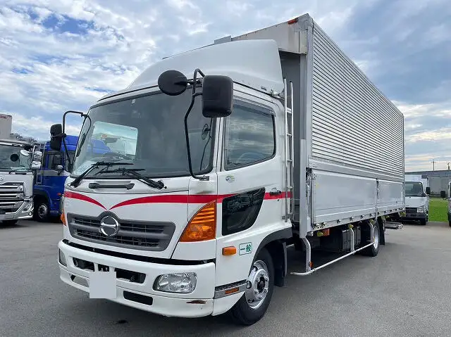 日野 レンジャー 中型/増トン ウイング パワーゲート エアサスの中古トラック画像1