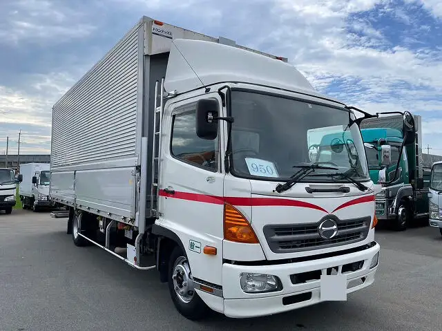 日野 レンジャー 中型/増トン ウイング パワーゲート エアサスの中古トラック画像2