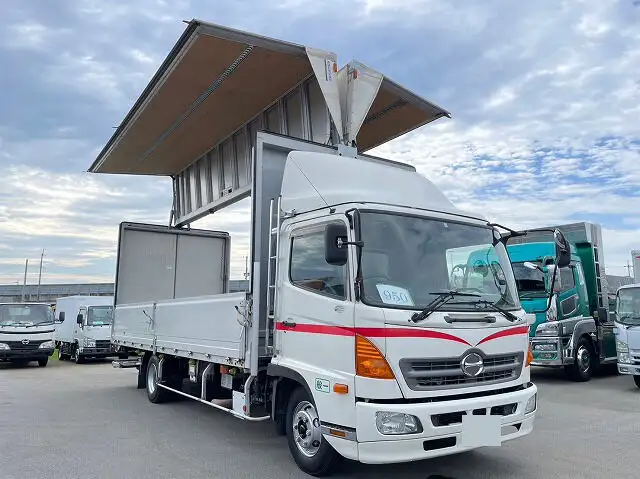 日野 レンジャー 中型/増トン ウイング パワーゲート エアサスの中古トラック画像11