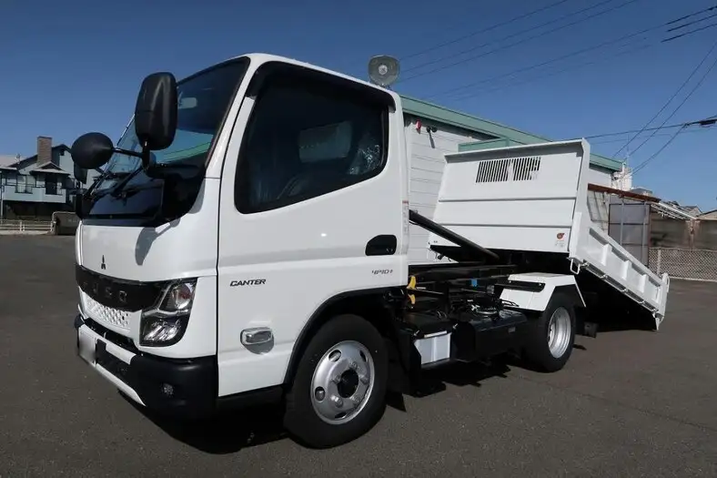 三菱 キャンター 小型 ダンプ ローダー 2RG-FBA60の中古トラック画像1