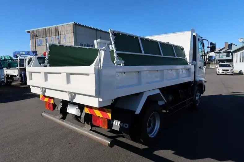 三菱 キャンター 小型 車両重機運搬 ラジコン ウインチの中古トラック画像4