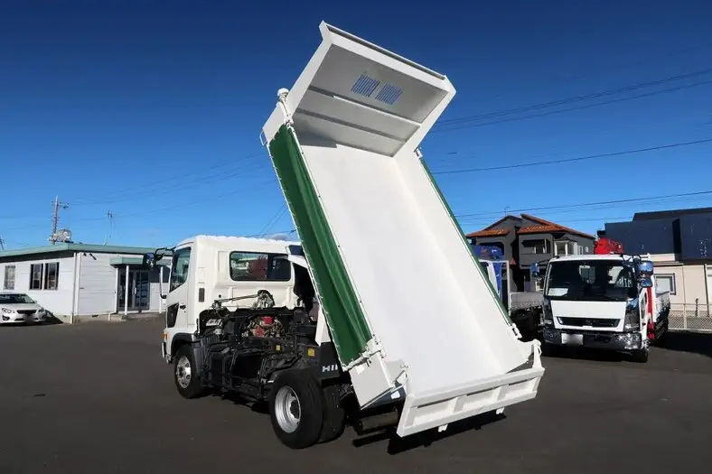 三菱 キャンター 小型 車両重機運搬 ラジコン ウインチの中古トラック画像9