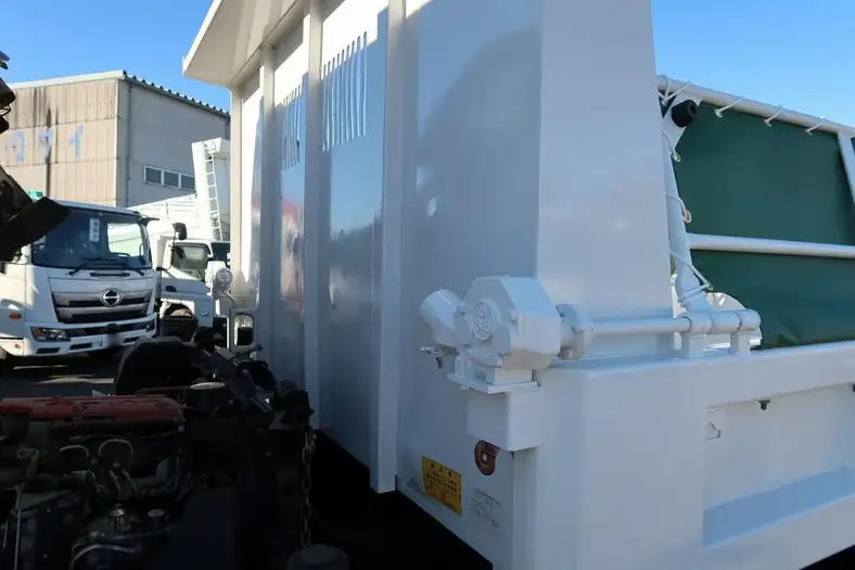 三菱 キャンター 小型 車両重機運搬 ラジコン ウインチの中古トラック画像10