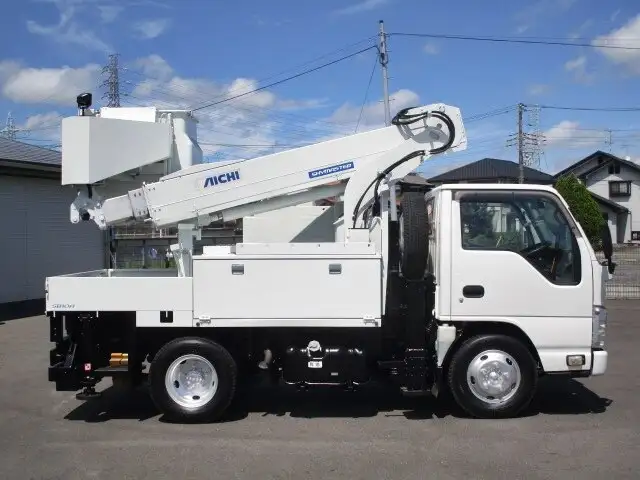 いすゞ エルフ 小型 高所・建柱車 高所作業車 TKG-NKR85ANの中古トラック画像3