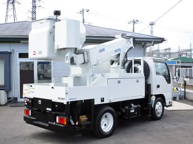 いすゞ エルフ 小型 高所・建柱車 高所作業車 TKG-NKR85ANの中古トラック画像6