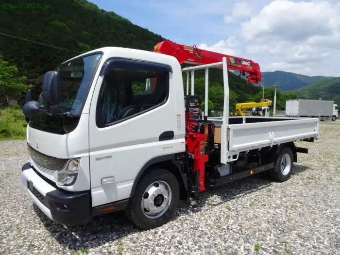 三菱 キャンター 小型 クレーン付 4段 ラジコン の中古トラック【車両No.149441】