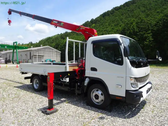 三菱 キャンター 小型 クレーン付 4段 ラジコンの中古トラック画像2