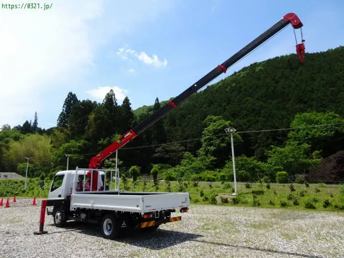 三菱 キャンター 小型 クレーン付 4段 ラジコンの中古トラック画像5