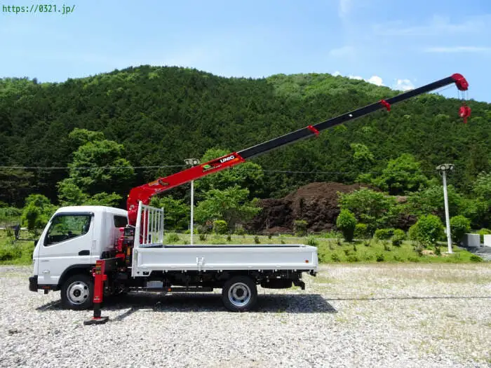 三菱 キャンター 小型 クレーン付 4段 ラジコンの中古トラック画像6