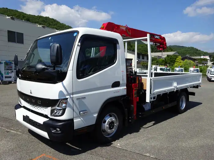 三菱 キャンター 小型 クレーン付 4段 ラジコンの中古トラック画像1