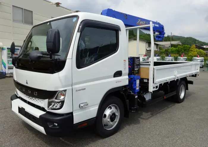三菱 キャンター 小型 クレーン付 4段 ラジコンの中古トラック画像1