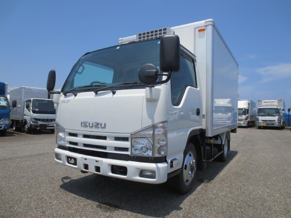 いすゞ エルフ 小型 冷凍冷蔵 10尺 BKG-NHS85AN