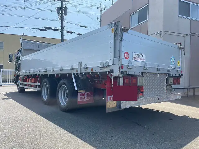 日産UD コンドル 中型/増トン 平ボディ アルミブロック ベッドの中古トラック画像6