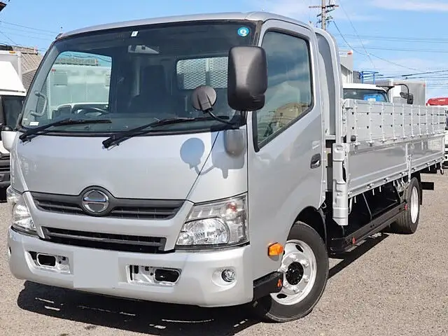 日野 デュトロ 小型 平ボディ 床鉄板 TKG-XZU722Mの中古トラック画像1