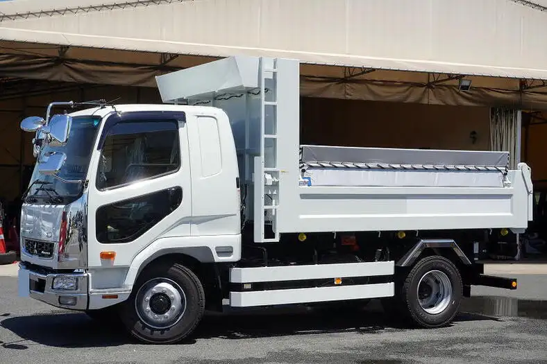三菱 ファイター 中型/増トン ダンプ ローダー コボレーンの中古トラック画像1