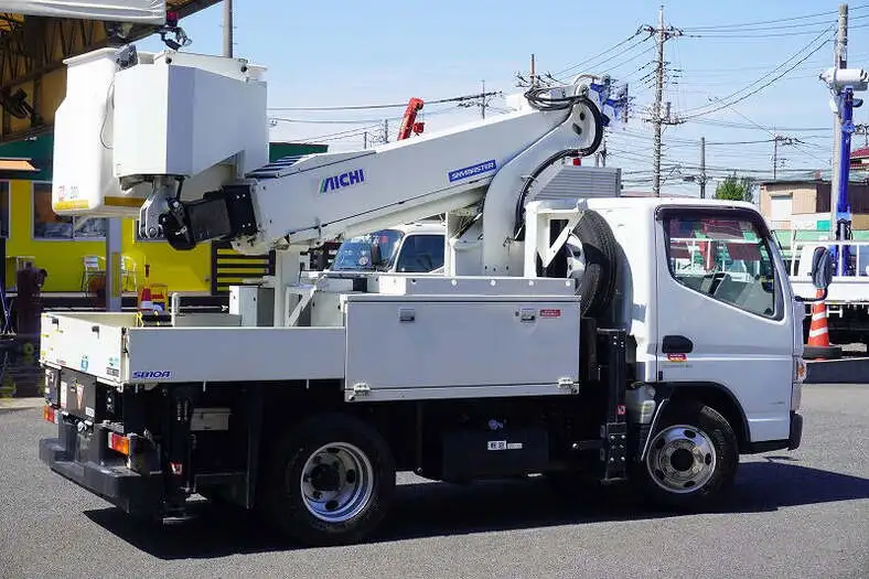 三菱 キャンター 小型 高所・建柱車 高所作業車 電工仕様の中古トラック画像3