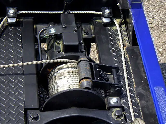 三菱 キャンター 小型 車両重機運搬 ラジコン ウインチの中古トラック画像7