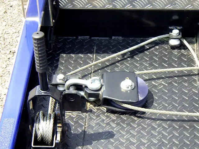 三菱 キャンター 小型 車両重機運搬 ラジコン ウインチの中古トラック画像8