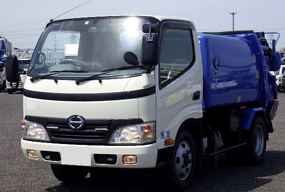 日野 デュトロ 小型 パッカー車 巻き込み式 回転ダンプ式｜画像1
