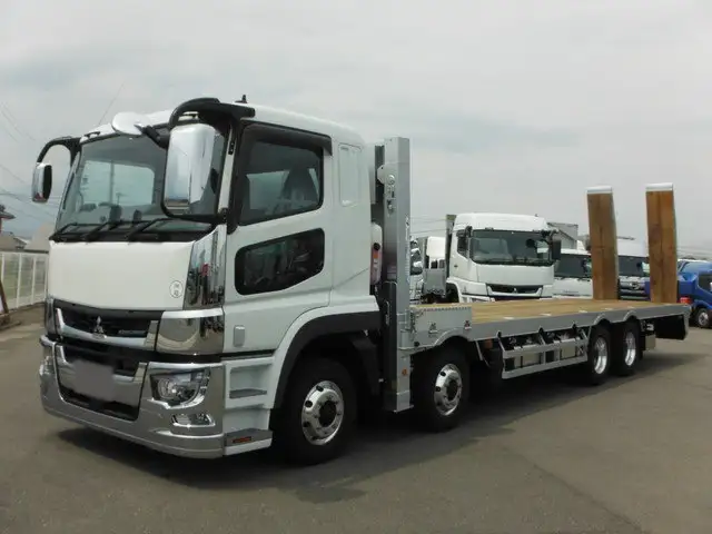 三菱 スーパーグレート 大型 車両重機運搬 ラジコン ウインチ の中古トラック【車両No.149629】