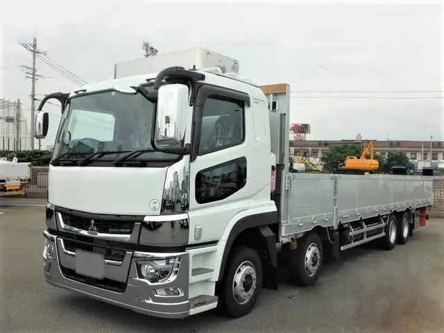 三菱 スーパーグレート 大型 平ボディ アルミブロック エアサス の中古トラック【車両No.149633】