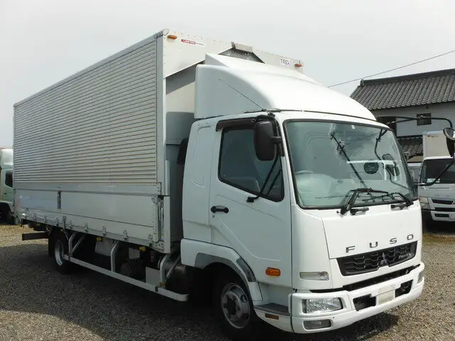 三菱 ファイター 中型/増トン ウイング エアサス ベッドの中古トラック画像2
