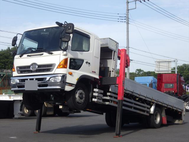 日野 レンジャー 中型/増トン 車両重機運搬 セルフローダー QKG-FE7JMAG