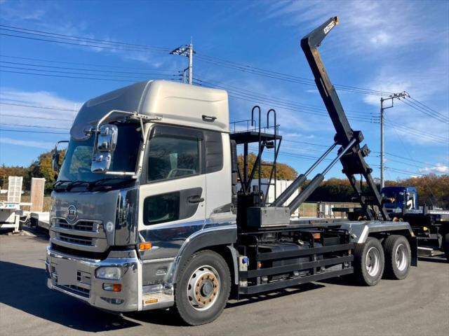 日産UD クオン 大型 アームロール QKG-CW5YL改