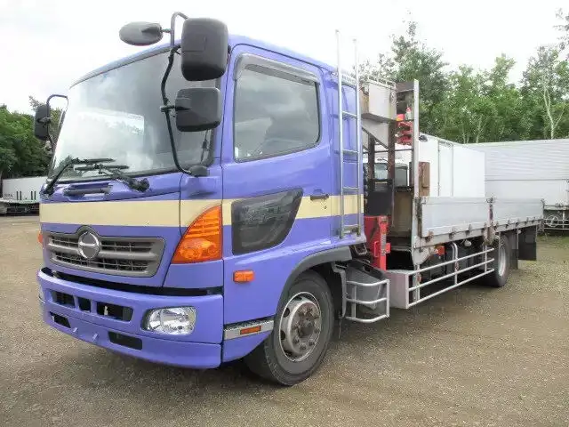日野 レンジャー 中型/増トン クレーン付 4段 ラジコンの中古トラック画像1