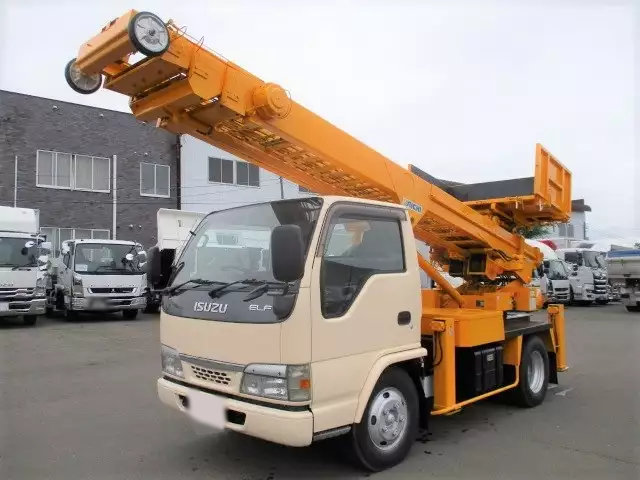いすゞ エルフ 小型 高所・建柱車 KR-NKR81E3N