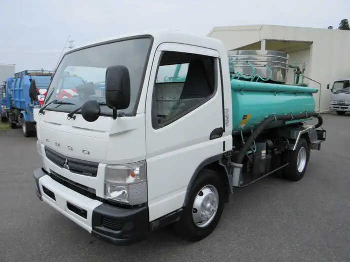 三菱 キャンター 小型 タンク車 バキューム TKG-FEB90の中古トラック画像1