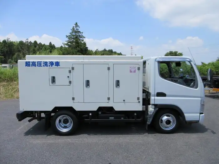 三菱 キャンター 小型 タンク車 高圧洗浄車 PA-FB70BBの中古トラック画像2