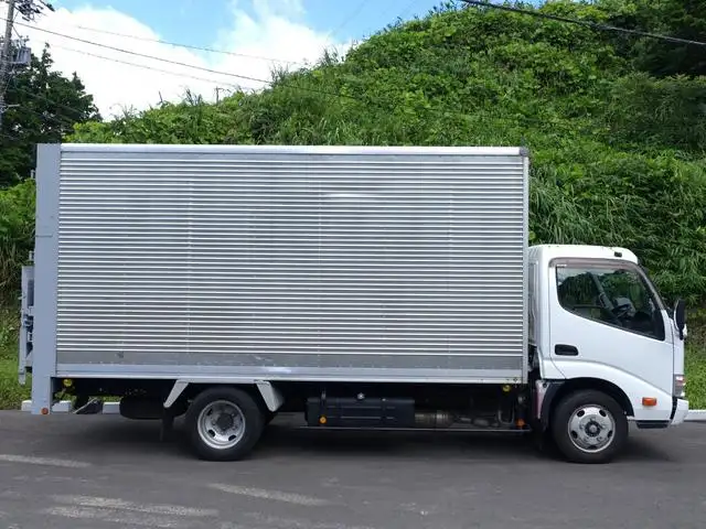 日野 デュトロ 小型 アルミバン パワーゲート TKG-XZC655Mの中古トラック画像2