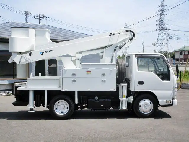 いすゞ エルフ 小型 高所・建柱車 高所作業車 TPG-NKR85ANの中古トラック画像3