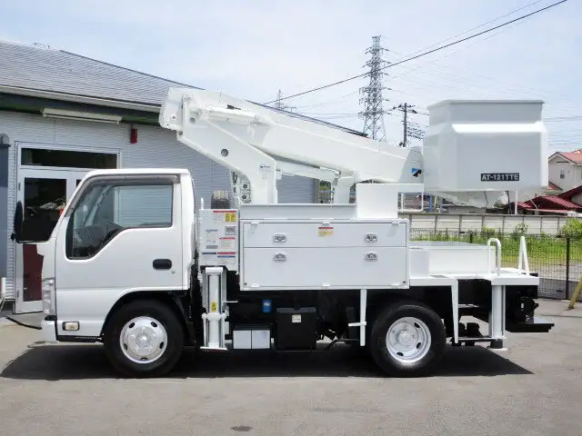 いすゞ エルフ 小型 高所・建柱車 高所作業車 TPG-NKR85ANの中古トラック画像4