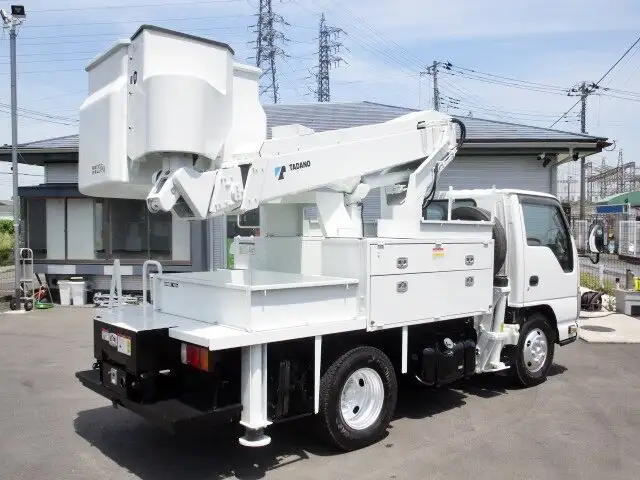 いすゞ エルフ 小型 高所・建柱車 高所作業車 TPG-NKR85ANの中古トラック画像6